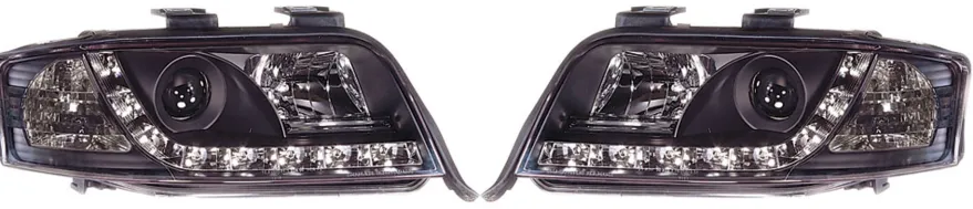 Devil Eyes Strålkastare Svart Audi A6 (C5/4B) 2001-2004