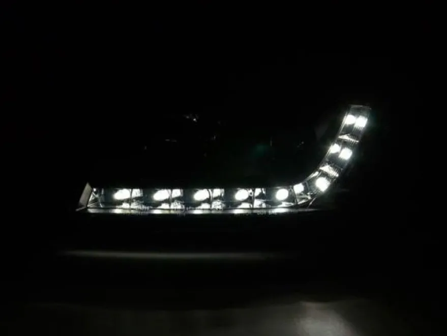 Devil Eyes Strålkastare Svart Audi A6 (C5/4B) 2001-2004