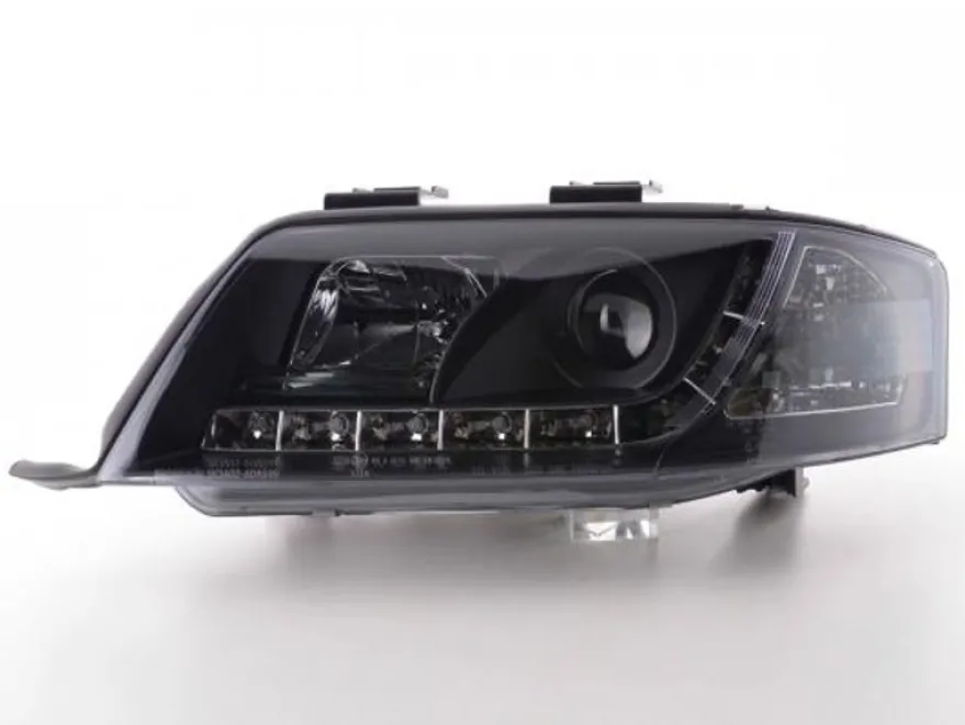 Devil Eyes Strålkastare Svart Audi A6 (C5/4B) 1997-2000