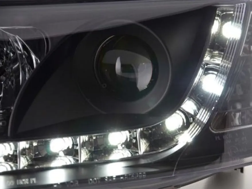 Devil Eyes Strålkastare Svart Audi A6 (C5/4B) 1997-2000