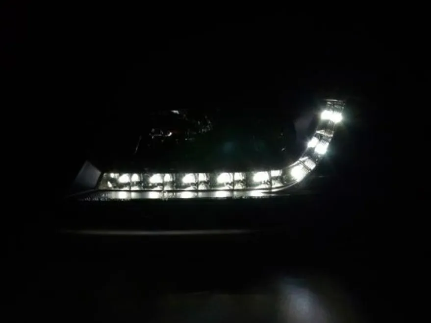 Devil Eyes Strålkastare Svart Audi A6 (C5/4B) 1997-2000