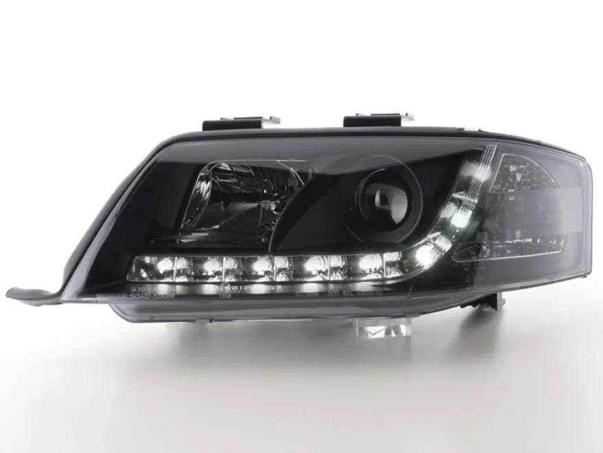 Devil Eyes Strålkastare Svart Audi A6 (C5/4B) 1997-2000