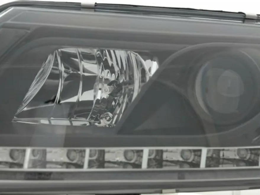 Devil Eyes Strålkastare Svart Audi A6 (C6/4F) 2004-2008