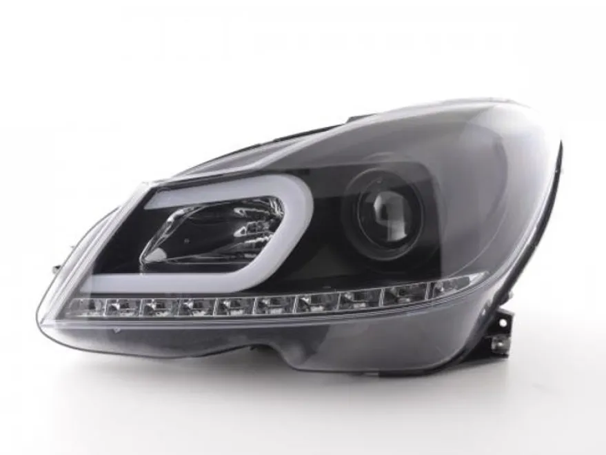 Devil Eyes Strålkastare Svart Mercedes-Benz C-Klass W204 2011-2014