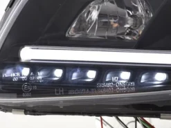 Devil Eyes Strålkastare Svart Opel Insignia 2008-2013