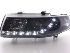 Devil Eyes Strålkastare Svart Seat Leon MK1 (1M) 1999-2006