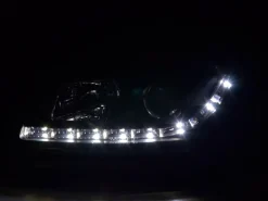 Devil Eyes Strålkastare Svart Seat Leon MK1 (1M) 1999-2006