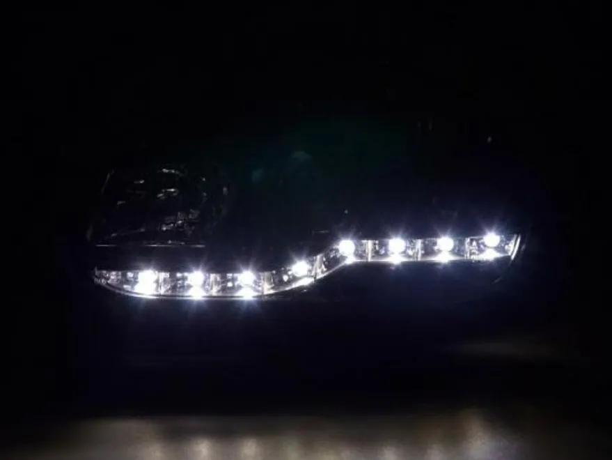 Devil Eyes Strålkastare Svart VW Golf MK4 1998-2003