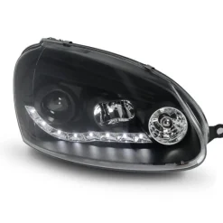 Devil Eyes Strålkastare Svart VW Golf MK5 2003-2005