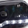 Devil Eyes Strålkastare Svart VW Golf MK4 1997-2004