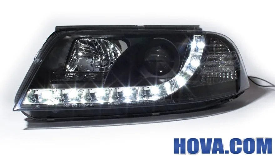 Devil Eyes Strålkastare Svart VW Passat (B5/3BG) 2000-2005