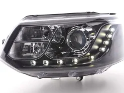 Devil Eyes Strålkastare Svart VW T5 2010-2015