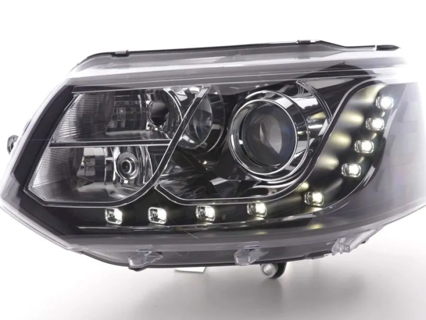 Devil Eyes Strålkastare Svart VW T5 2010-2015