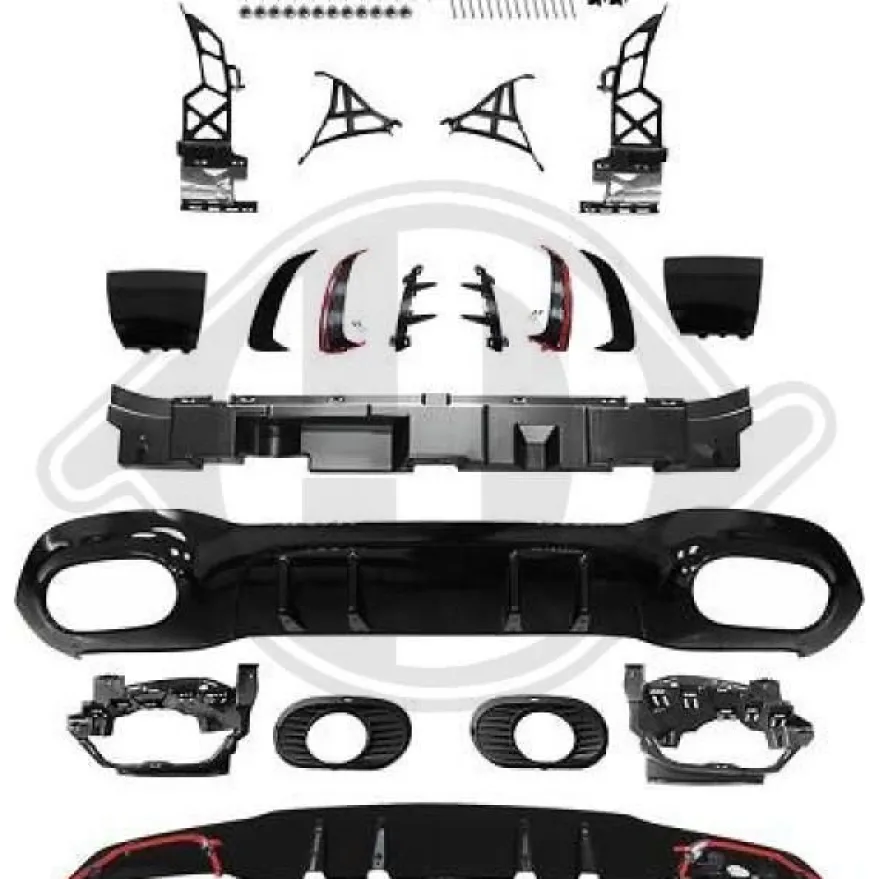 Diffuser paket Mercedes A-Klass W177 2018-2022
