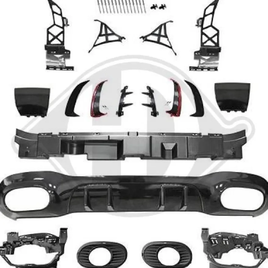 Diffuser paket Mercedes A-Klass W177 2018-2022