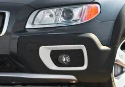 Dimljusgaller med Silver Dekorram Vänster Volvo XC70 2008-2013