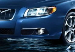 Dimljusgaller Volvo V70 III 2008- Ocean Race För bilar med parkassistans