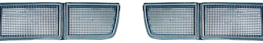 Dubbel Plattor Vit VW Golf MK3 och VW Vento