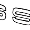 Emblem ''1.6 SE'' Volvo S40/V40 1996-2004