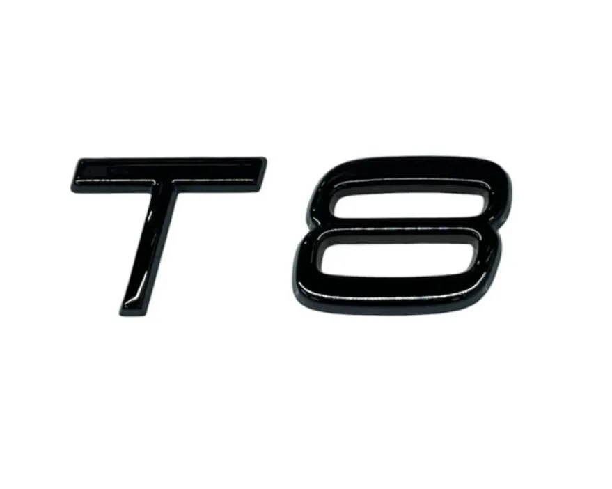 Emblem T8 Volvo Black Edition