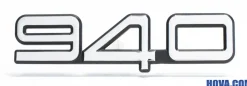 Emblem ''940'' Volvo 940, 945