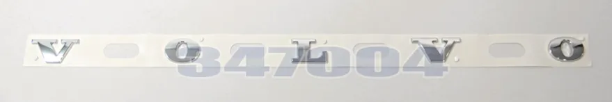Emblem ''V-O-L-V-O'' Volvo C30, S60/V60, XC60, V40 2013-, S40N