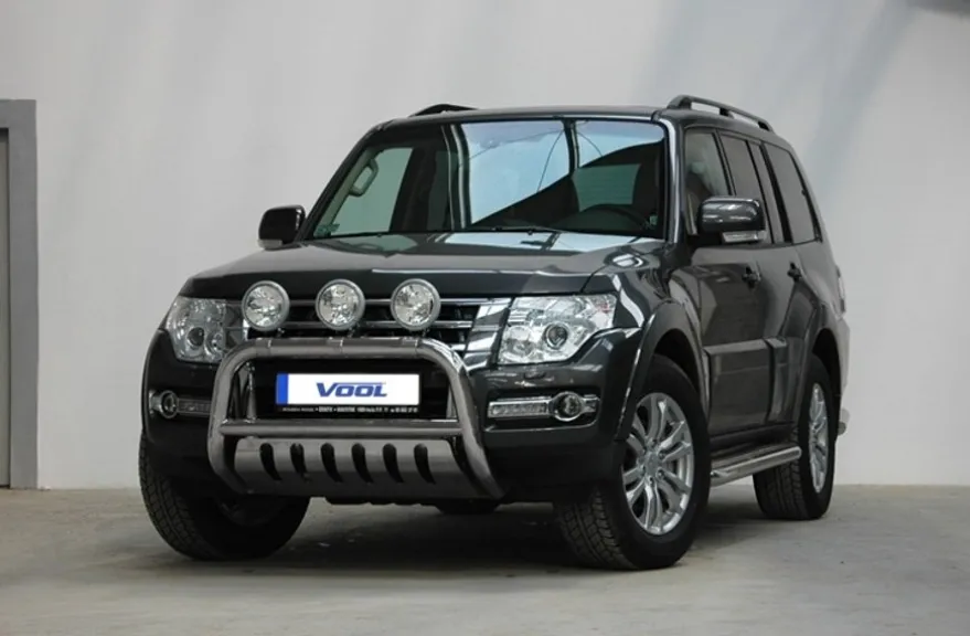 EU Frontbåge med hasplåt - Mitsubishi Pajero 2007-
