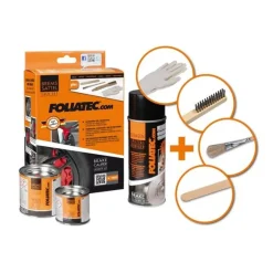FoliaTec Bromsoksfärg Blank Svart FT2164 2-Komponents