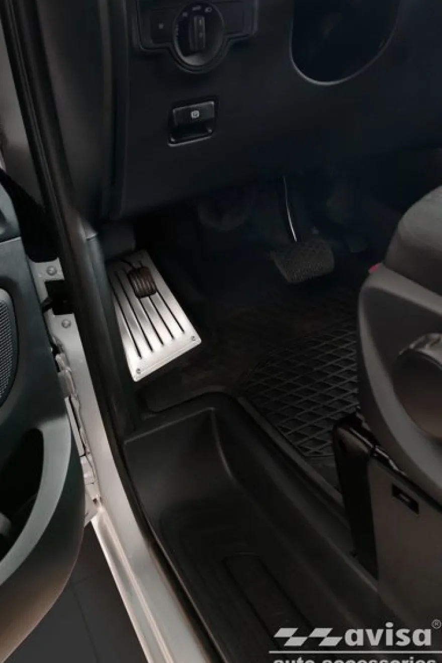 Fotstöd Borstad stål Mercedes V-Klass W447 / Vito III 2014->