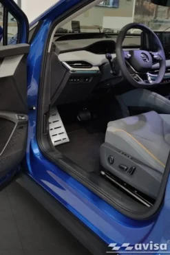 Fotstöd Borstad stål Skoda Enyaq 2020-><noscript><img width=