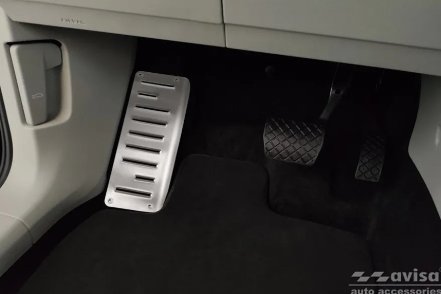 Fotstöd Borstad stål VW Tiguan II 2015->