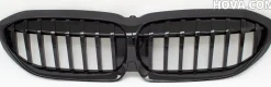 Grillar/Njurar Blank-Svart BMW 3-Serie G20, G21 2018-2022