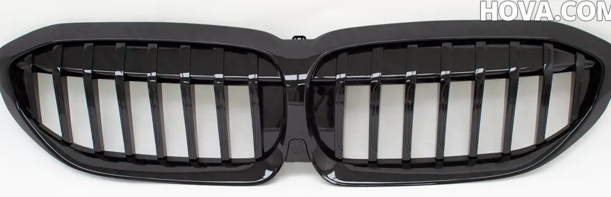 Grillar/Njurar Blank-Svart BMW 3-Serie G20, G21 2018-2022