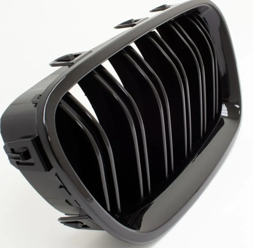 Grillar/Njurar Blanksvart BMW 5-Serien F10 Sedan / F11 Touring 2010-2017