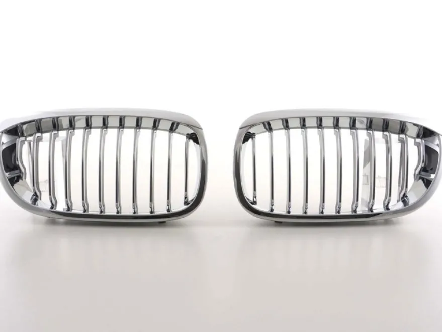 Grillar/Njurar Svart/Krom BMW 3-Serien E46 Coupe 2003-2005