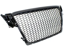 Grill Blanksvart Audi A4 (B8-8K) 2008-2012