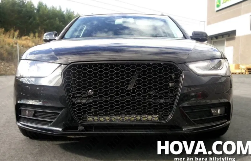 Grill Blank-Svart Audi A4 (B8/8K) 2013-2016