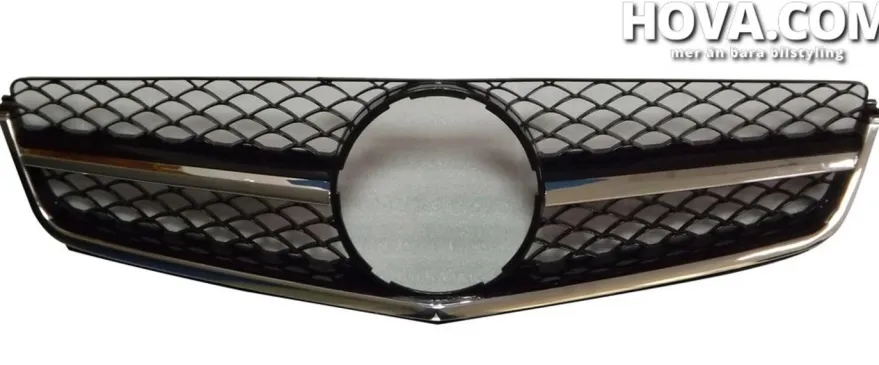Grill Krom/Svart Mercedes-Benz C-Klass W204 2008-2012