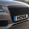 Grill Svart Audi A4 (B8-8K) 2008-2012