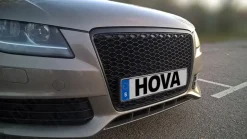 Grill Svart Audi A4 (B8-8K) 2008-2012
