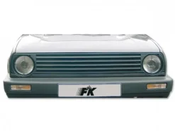Grill Svart Singel VW Golf MK2