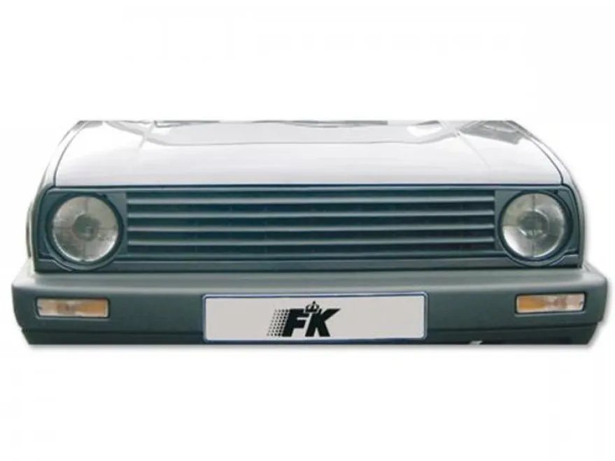 Grill Svart Singel VW Golf MK2