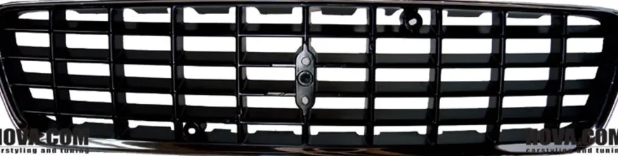Grill XC-Look Svart/Krom Volvo S60 2000-2004