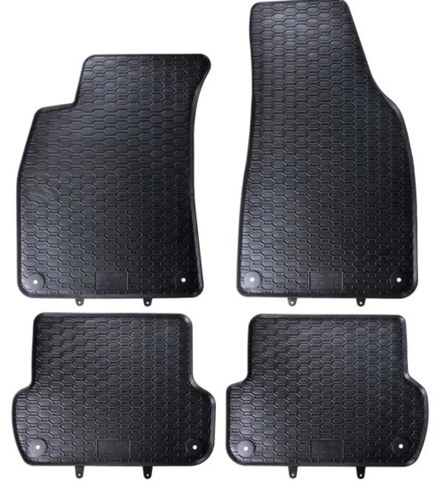 Gummimatta Svart Audi A4 B6/B7/8E / Seat Exeo