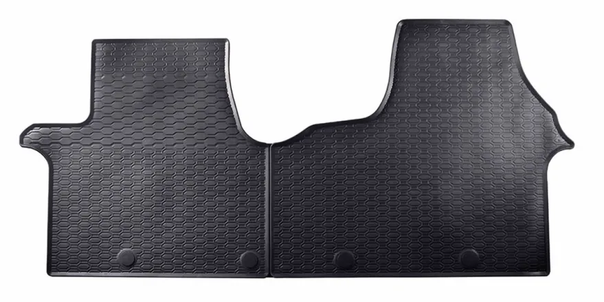 Gummimatta Svart Fiat Talento, Nissan NV300, Opel Vivaro II, Renault Trafic III