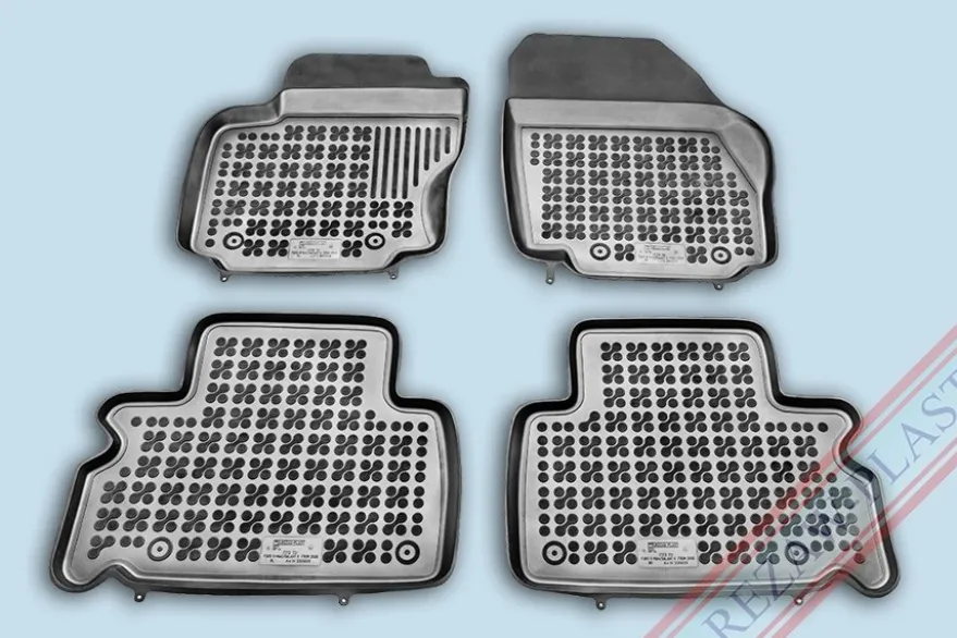 Gummimatta Svart Ford Galaxy II, Ford S-Max