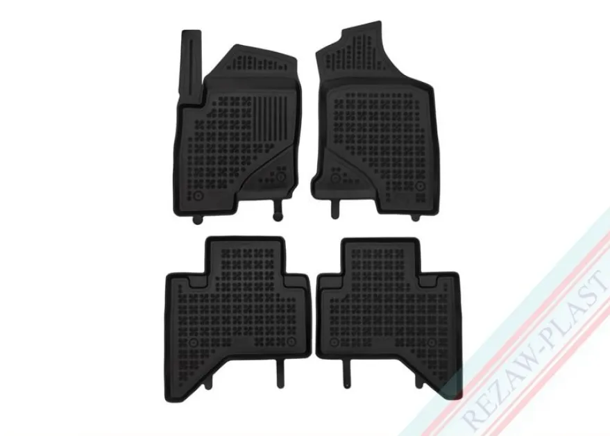 Gummimatta Svart Foton Tunland G7 4X4 2019->