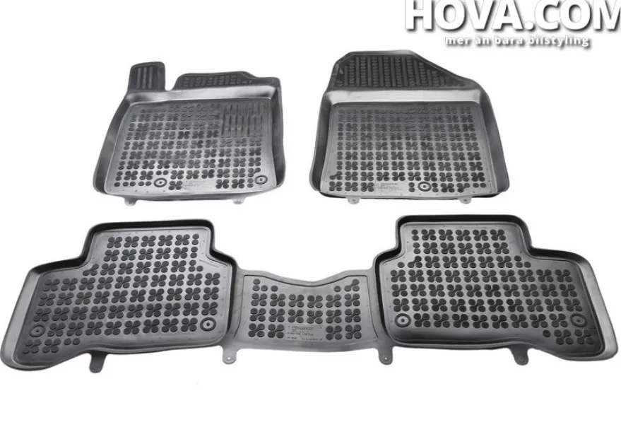 Gummimatta Svart Hyundai Ioniq Hybrid 2016-2021
