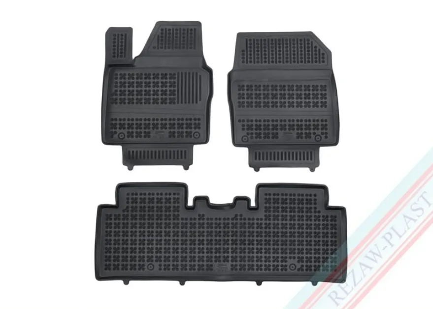 Gummimatta Svart Kia EV6 2021->