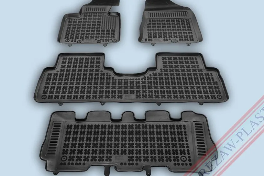 Gummimatta Svart Kia Sorento III 2015-2020